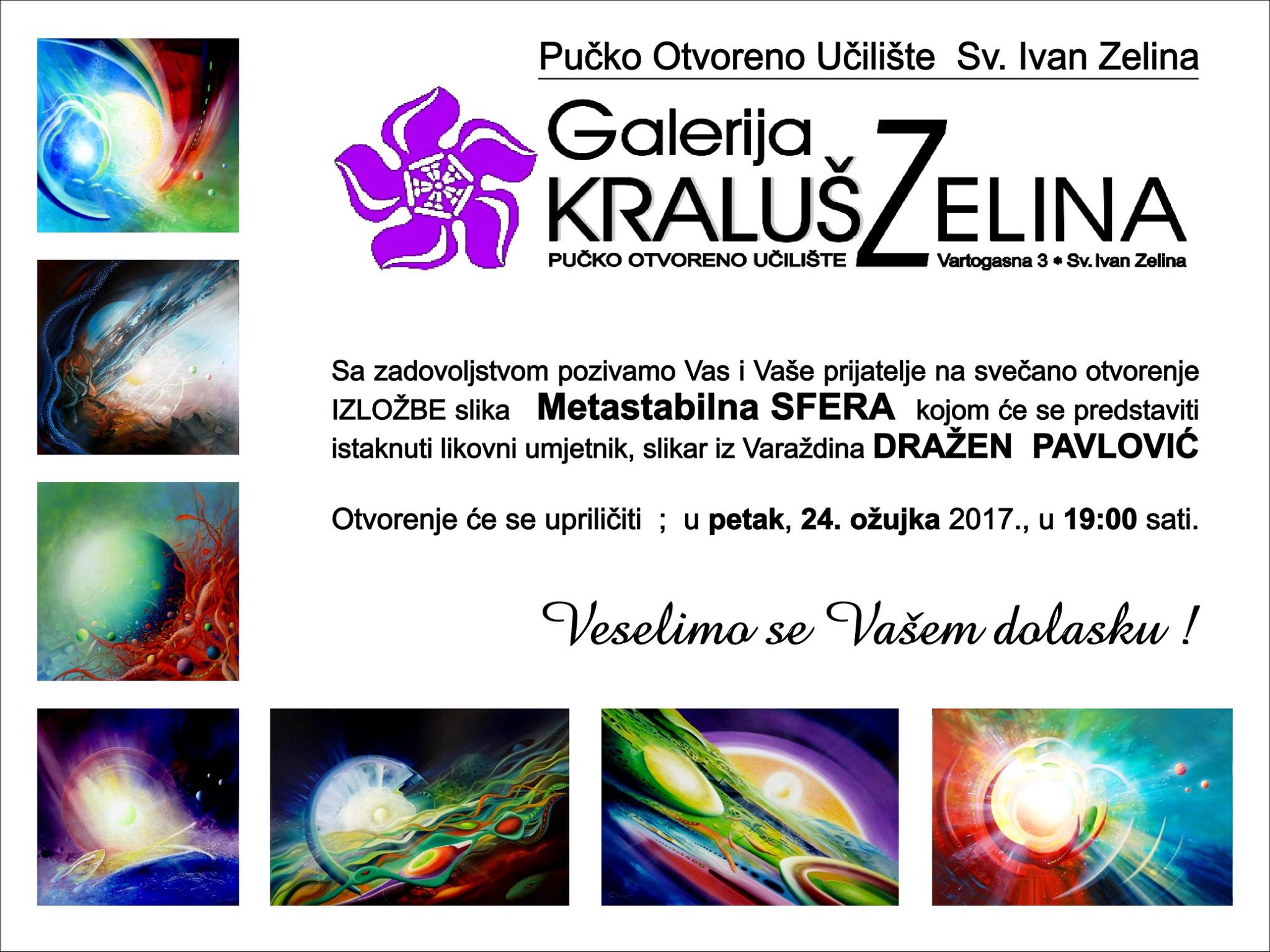 POZIVNICA Galerija KRALUŠ Sv.Ivan Zelina